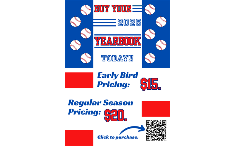 Order your 2026 yearbooks!