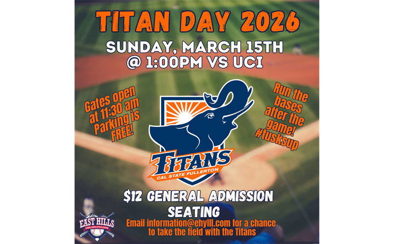 Buy your Titan Day tickets for March 15!