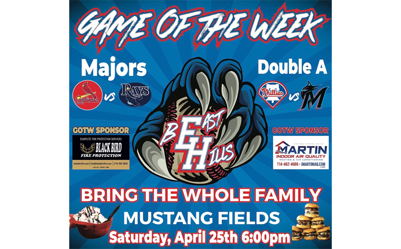 Game of the Week (4/25)